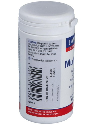 Multi-Max (Vit+Min+Amin) (1Al Dia) 60Comp.
