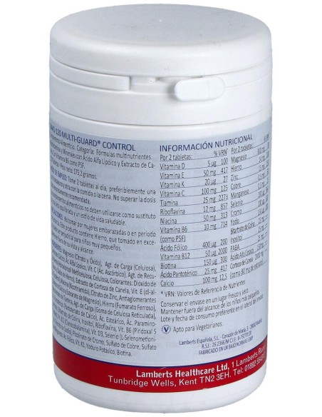 Lamberts Multiguard® Control 120 Tabs