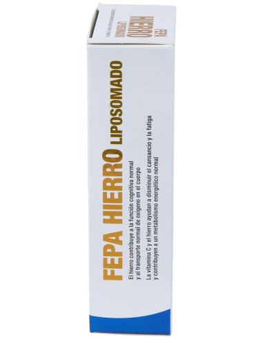 Fepadiet Hierro Liposomado 30Mg 60Caps