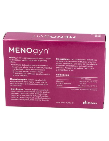 Menogyn 30 Capsulas