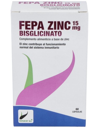 Fepadiet Fepa Zinc Bisglicinato 15Mg 60Caps