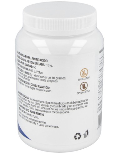 Fepa-L-Glutamina Sabor Neutro 500Gr.