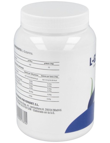Fepa-L-Glutamina Sabor Neutro 500Gr.