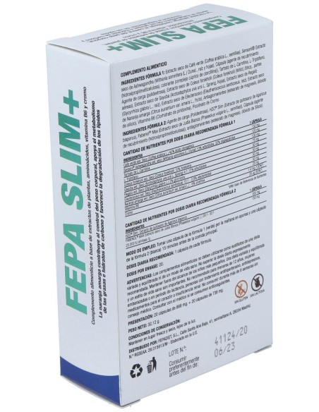 Fepadiet Slim+ 20 + 20Caps