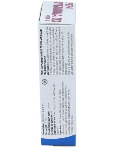 Fepa-Vitamina D3 4000Ui 60Cap.