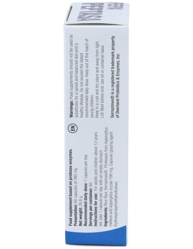 Fepa-Peptasa 130.000Ui 60Cap.