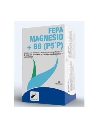 Fepa-Magnesio + B6 60Comp.