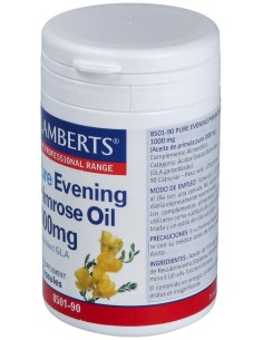 Lamberts Aceite De Prímula 1000Mg 90 Cáps.
