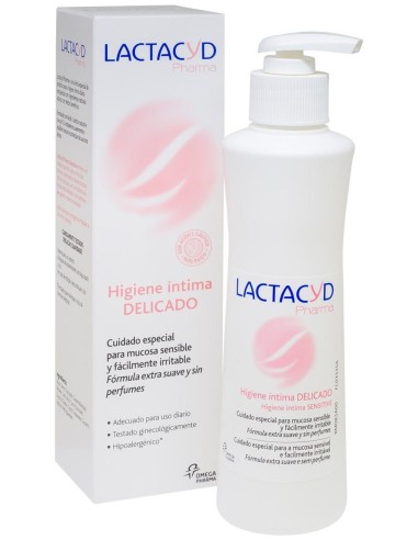 Lactacyd Higiene Íntima Delicado, 250 Ml
