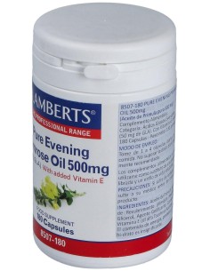 Lamberts Aceite De Primula Puro 500Mg 180 Caps 2