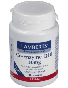 Lamberts Co-Enzyme Q10 30Mg 60Cáps
