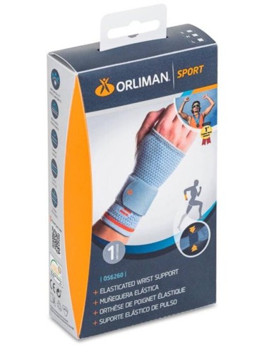 Orliman Sport Muñequera Os6260 1/S 15-18, 1 Unidad