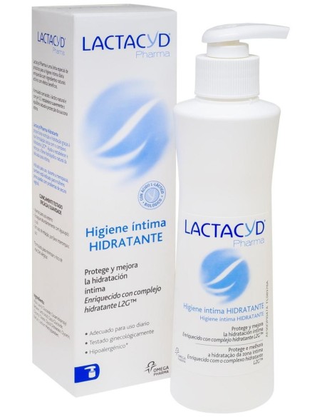 Lactacyd Higiene Íntima Hidratante, 250 Ml