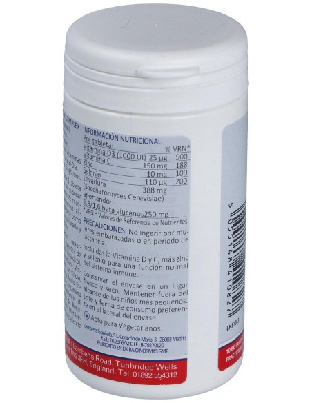 Lamberts Complejo De Beta Glucanos 60 Comp