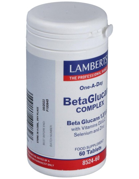 Lamberts Complejo De Beta Glucanos 60 Comp