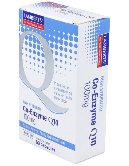 Lamberts Coenzima Q10 100Mg 60 Cáps.