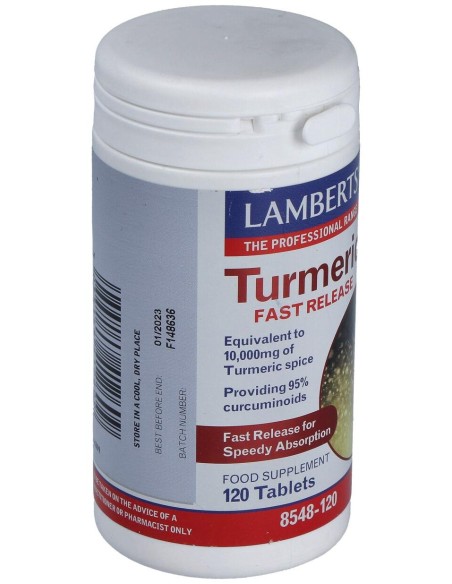 Lamberts Cúrcuma De Liberación Rápida 120 Tabs