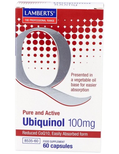 Lamberts Ubiquinol 100Mg 60Caps