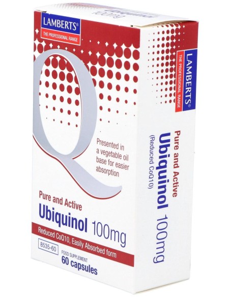 Lamberts Ubiquinol 100Mg 60Caps