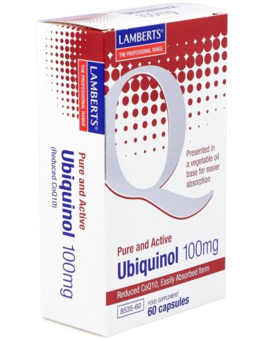 Lamberts Ubiquinol 100Mg 60Caps