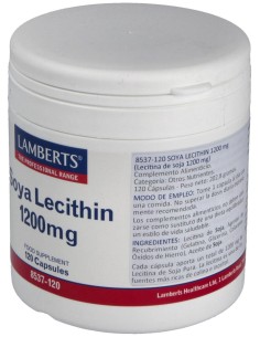 Lecitina De Soja 1200 Mg. 120 Cap. 2