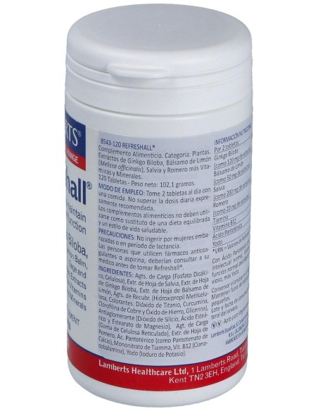 Lamberts Refreshall 120 Comp