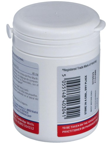 Pycnogenol 40 Mg.(Extracto De Pino Bark) 60 Cap.
