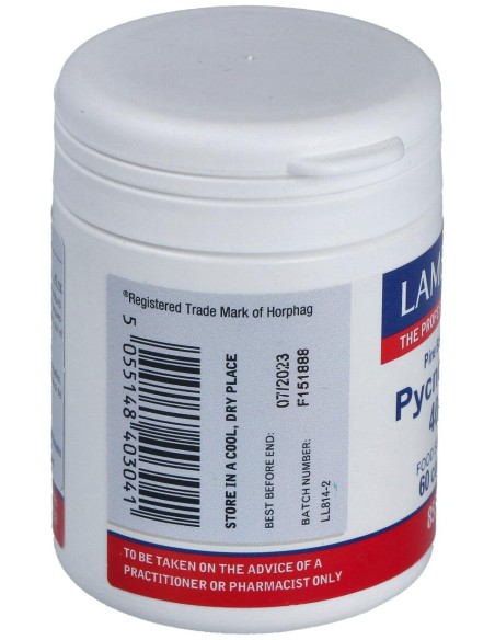Pycnogenol 40 Mg.(Extracto De Pino Bark) 60 Cap.