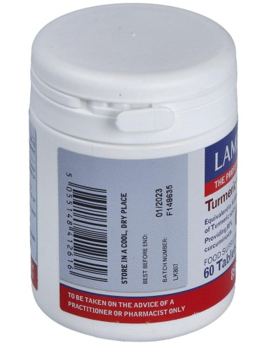 Lamberts Cúrcuma De Liberación Rápida 60 Tabs