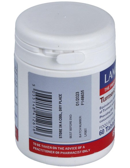 Lamberts Cúrcuma De Liberación Rápida 60 Tabs