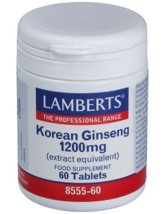 Lamberts Korean Ginseng 1200Mg 60Comp