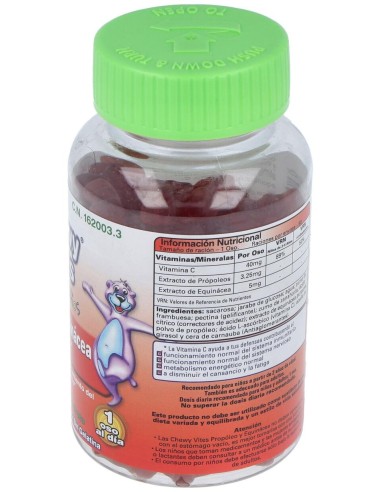 Chewy Vites Propoleo Y Echinacea Infantil 60Ud.
