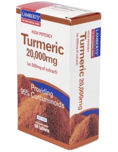 Curcuma 20.000Mg. (95% De Curcumina) 60Comp. 2