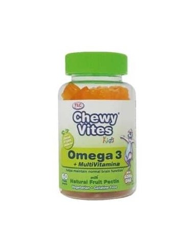 Chewy Vites Omega 3 + Multivitaminas 60 U