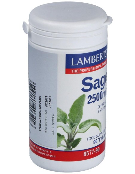 Lamberts Salvia 2500Mg 90Cáps