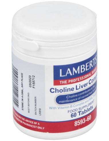 Choline Liver Complex Complejo De Colina 60Comp.