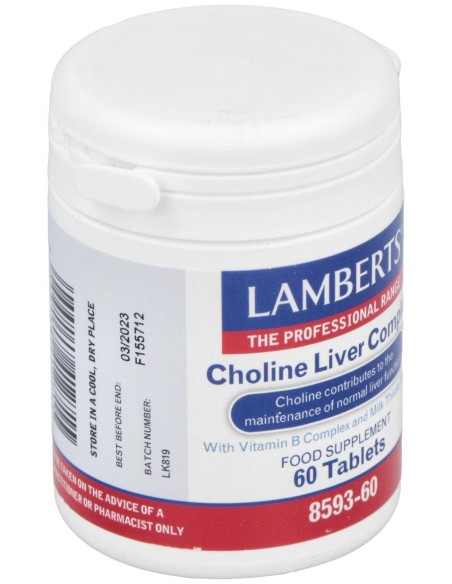 Choline Liver Complex Complejo De Colina 60Comp.
