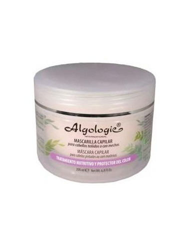 Algologie Mascarilla Capilar Cabellos Teñidos 200 Ml.