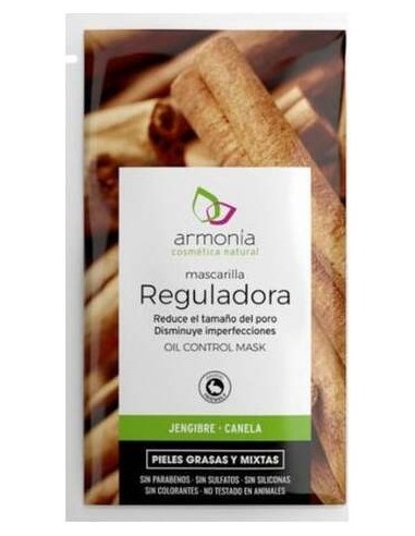 Armonia Mascarilla Reguladora Jengibre Y Canela 1Ud