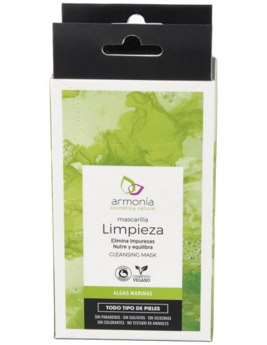 Armonia Mascarilla Facial De Algas Marinas 12Uds
