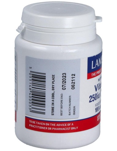 Vitamina E Natural 250 U.I. 100 Cap.