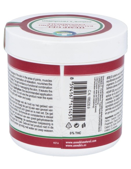 Annabis Hemp Gel Bálsamo De Masaje 300Ml