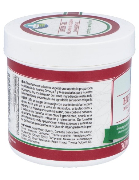 Annabis Hemp Gel Bálsamo De Masaje 300Ml