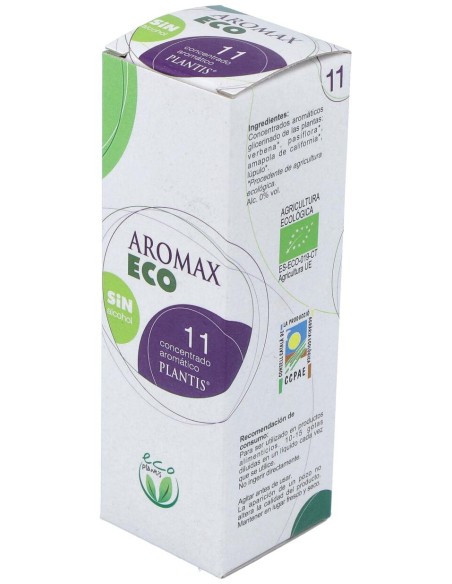 Plantis Aromax 11 Eco Sedante Sin Alcohol 50Ml