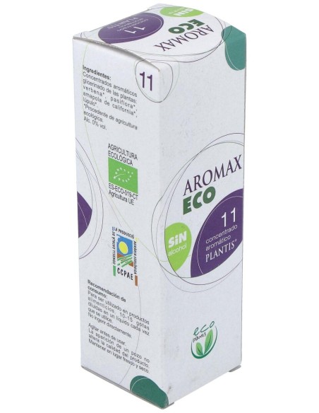 Plantis Aromax 11 Eco Sedante Sin Alcohol 50Ml