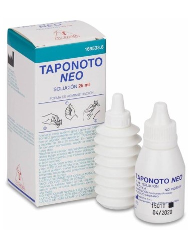 Teofarma Taponoto Neo Solución Limpieza Oídos 25Ml
