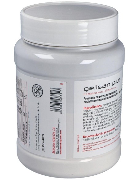 Artesania Agricola Gelisan Plus Colageno Hidrolizado 600 G