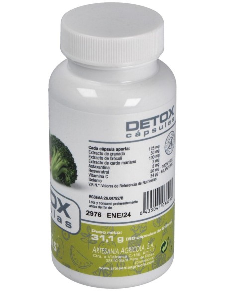 Plantis Detox 60Caps