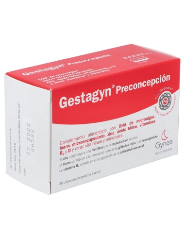 Gestagyn Preconcepcion 30 Capsulas