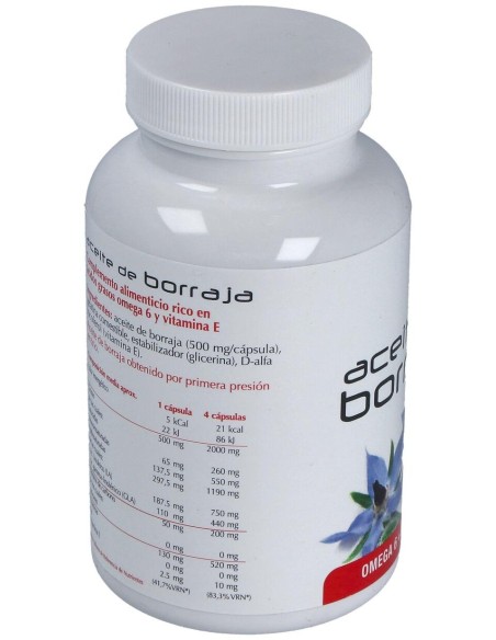 Aceite De Borraja 120Cap.